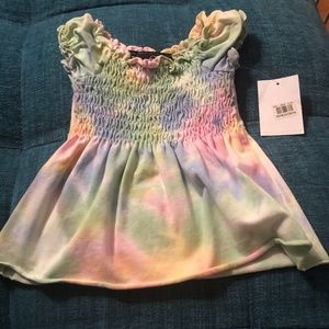 Tie-dye Baby Dress- 12 month